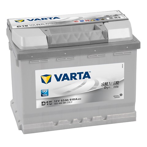 Varta 63ач  silver dynamic  d15 (0) 563400061