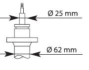 KAYABA 635806 Амортизатор передний в наличии Винница