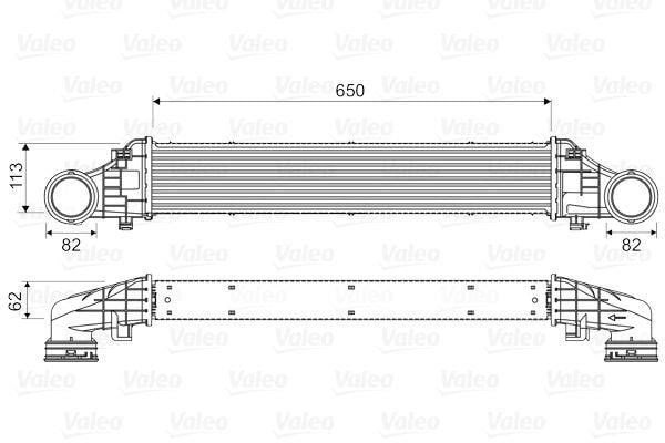 Интеркулер 818587 VALEO