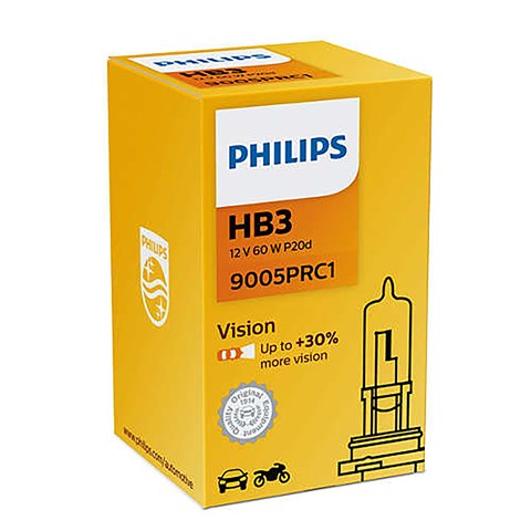 9005prc1 (philips) hb3 vision (+30%) 12v 65w p20d 9005PRC1