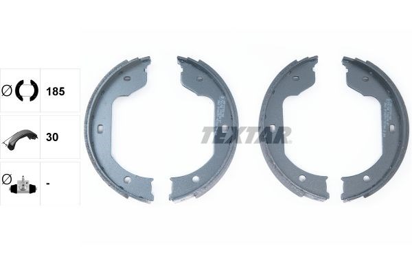 TEXTAR 91058700 Колодки ручника (стояночного тормоза) в наличии Николаев