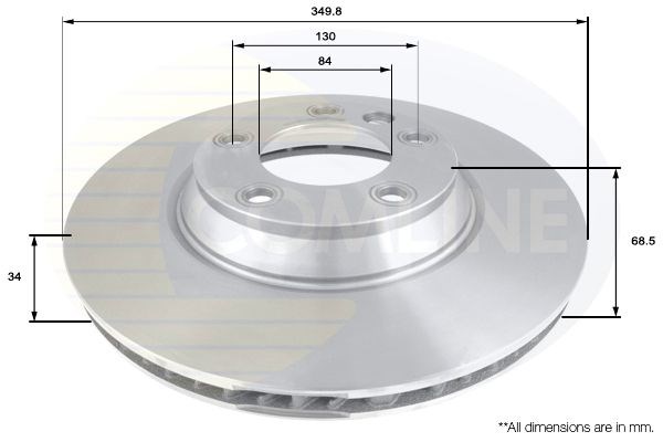 ADC1459V Диск тормозной передний купить Чернигов