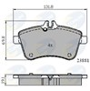 Колодки тормозные дисковые комплект CBP01723 COMLINE