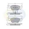 Колодки CBP0719 COMLINE