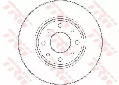 Тормозные диски DF4379 TRW