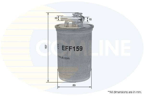 Eff159 comline - фільтр палива ( аналогwf8389/kl554 ) EFF159