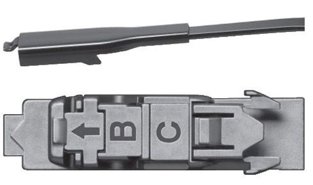Trico flex щітка склоочисника ,безкаркасна,мультикріплення  (600мм) FX600