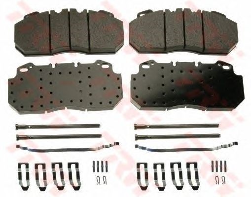 Колодки тормозные GDB5019 TRW