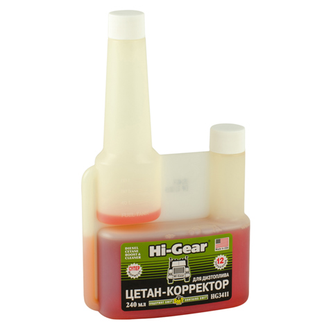Присадки топливной системы для дизеля HG3411 HI-GEAR
