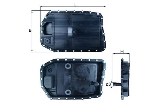 HX154 Поддон АКПП купить Киев