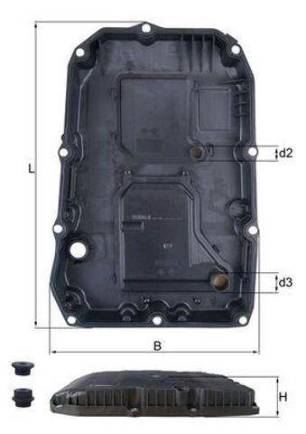 HX196KIT Поддон АКПП купить Ирпень