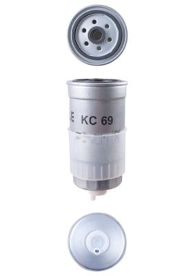 Фильтр топлива KC69 MAHLE
