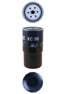 Фильтр тонкой очистки топлива KC98 MAHLE