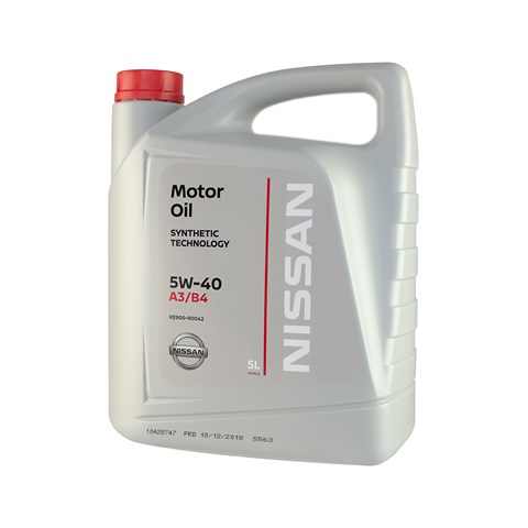 Nissan motor oil 5w-40 5 liter (х3) KE900-90042