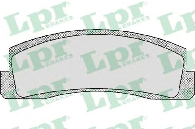 05p179  lpr - гальмівні колодки до дисків LPR05P179