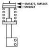 Опора стойки амортизатора переднего SM5475 KAYABA