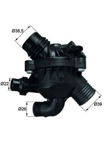 Авто термостат TM3097 MAHLE
