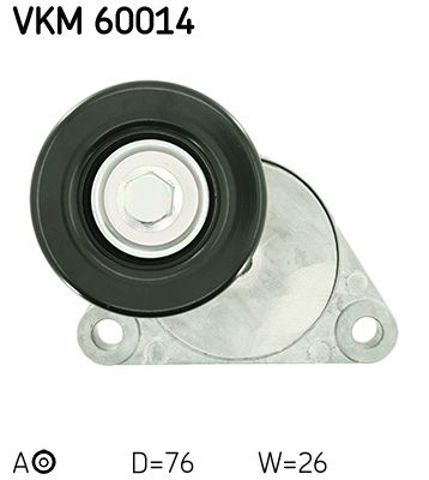 Роликовий модуль натяжителя ремня VKM60014 SKF