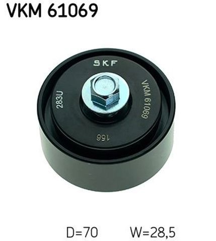 Паразитный ролик приводного ремня VKM61069 SKF