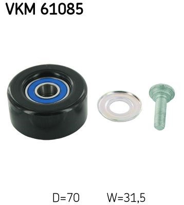Ролик натяжителя ремня агрегатов VKM61085 SKF