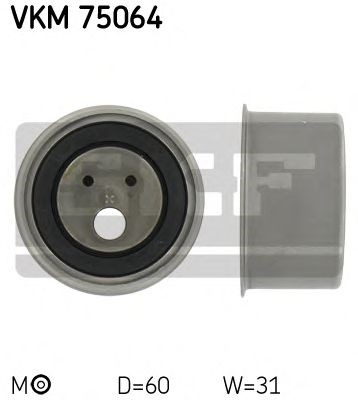 Паразитный ролик ГРМ VKM75064 SKF