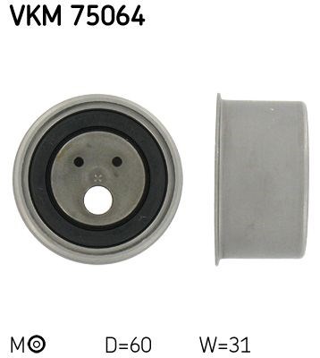 VKM75064 SKF Паразитный ролик ГРМ купить в Львов