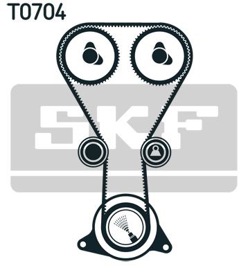 VKMA94626 SKF Ремень ГРМ, комплект купить в Украина
