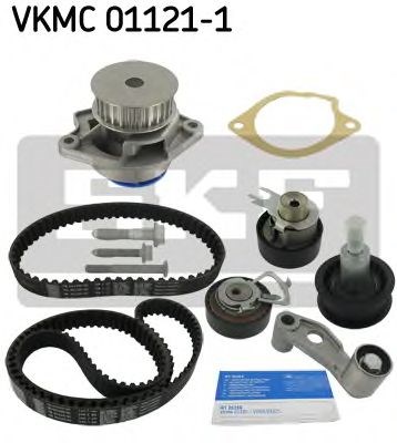 Vkmc 01121-1 skf - насос охолоджуючої рідини + комплект зубчатого ремня VKMC 01121-1