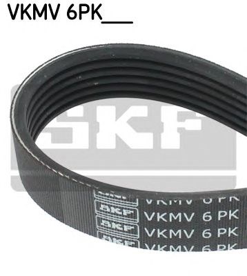 Vkmv 6pk1053 skf доріжковий пас VKMV 6PK1053
