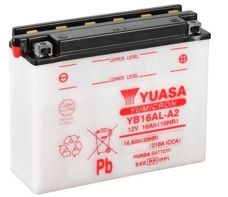 Авто аккумулятор YB16ALA2 YUASA