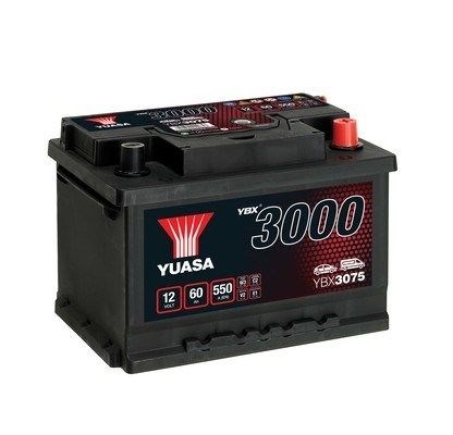 Yuasa 12v 60ah smf battery ybx3075 (0) YBX3075