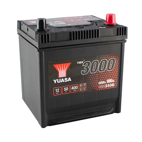 Yuasa 12v 50ah smf battery  japan ybx3108 (0) YBX3108