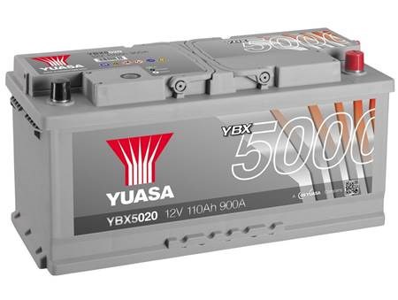 Yuasa 12v 110ah  silver high performance battery ybx5020 (0) YBX5020
