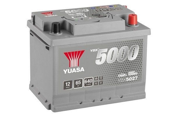 Yuasa 12v 65ah silver high performance battery ybx5027 (0) YBX5027