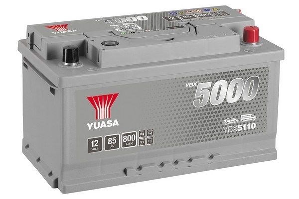 Yuasa 12v 85ah silver high performance battery ybx5110 (0) YBX5110