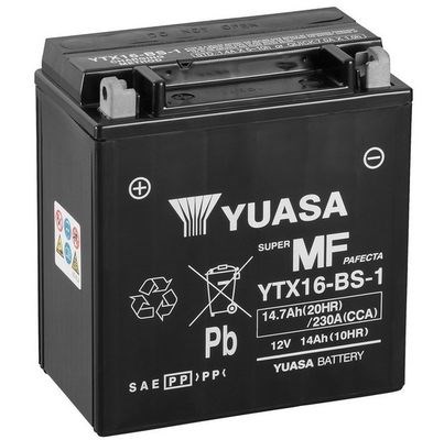 YTX16BS1 YUASA Аккумуляторная батарея (АКБ) купить в Одесса