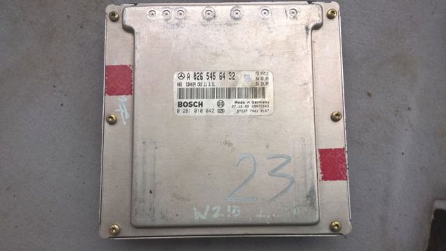 Электронный блок управления двигателем A0265456432 MERCEDES