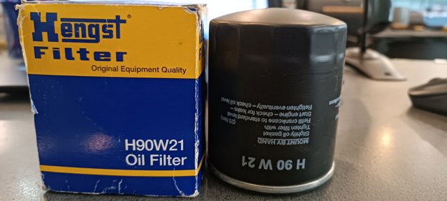 Фильтр масляный грубой очистки (полнопоточный) H90W21 HENGST