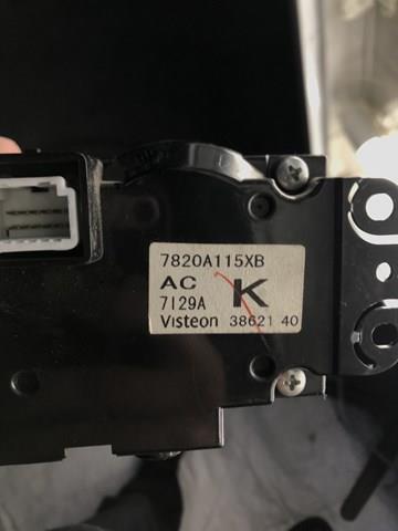 7820A115XB MITSUBISHI Блок управления режимами отопления/кондиционирования купить в Черновцы