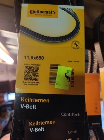 119X650 CONTINENTAL Ремень генератора купить в Киев