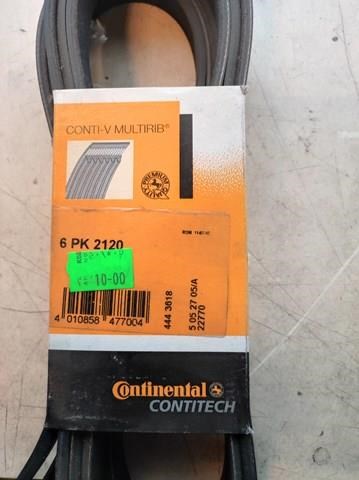 CONTINENTAL 6PK2120 Ремень генератора в наличии Тернополь