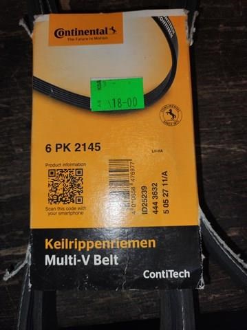 6PK2145 CONTINENTAL Ремень генератора купить в Кривой Рог