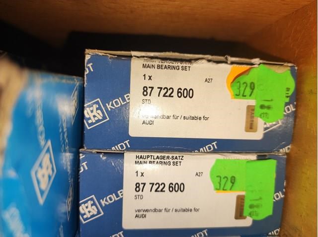 87722600 KOLBENSCHMIDT Вкладыши коленвала коренные, комплект, стандарт (STD) купить в Кривой Рог