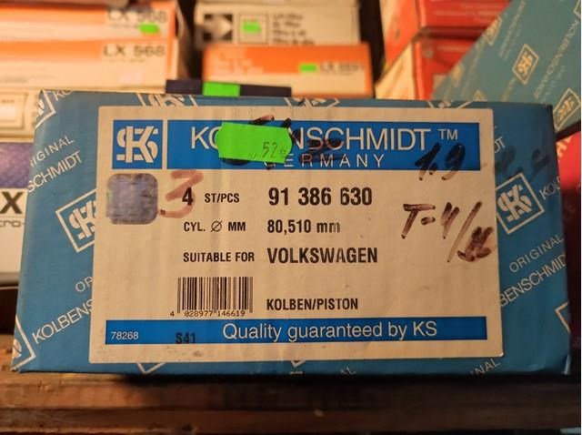 91386630 KOLBENSCHMIDT Поршень в комплекте на 1 цилиндр, 4-й ремонт (+1,00) купить в Одесса