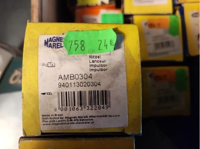 MAGNETI MARELLI 940113020304 Бендикс стартера в наличии Черкассы