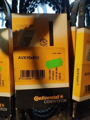 AVX10X613 CONTINENTAL Ремень агрегатов приводной купить в Каменское