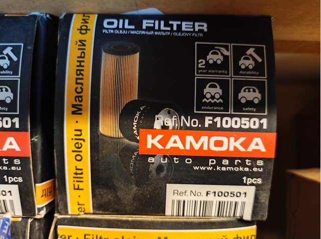 F100501 KAMOKA Фильтр масляный купить в Винница