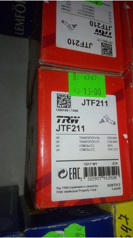 JTF211 Наконечник рулевой тяги внешний купить Черкассы