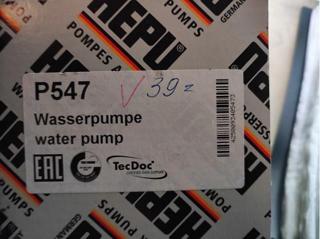 HEPU P547 Помпа водяная (насос) охлаждения в наличии Одесса