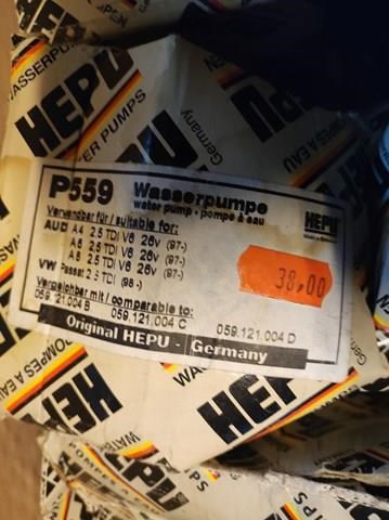 P559 HEPU Помпа водяная (насос) охлаждения купить в Черновцы